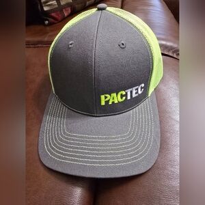 Pact Gray and Green Men's Cap
